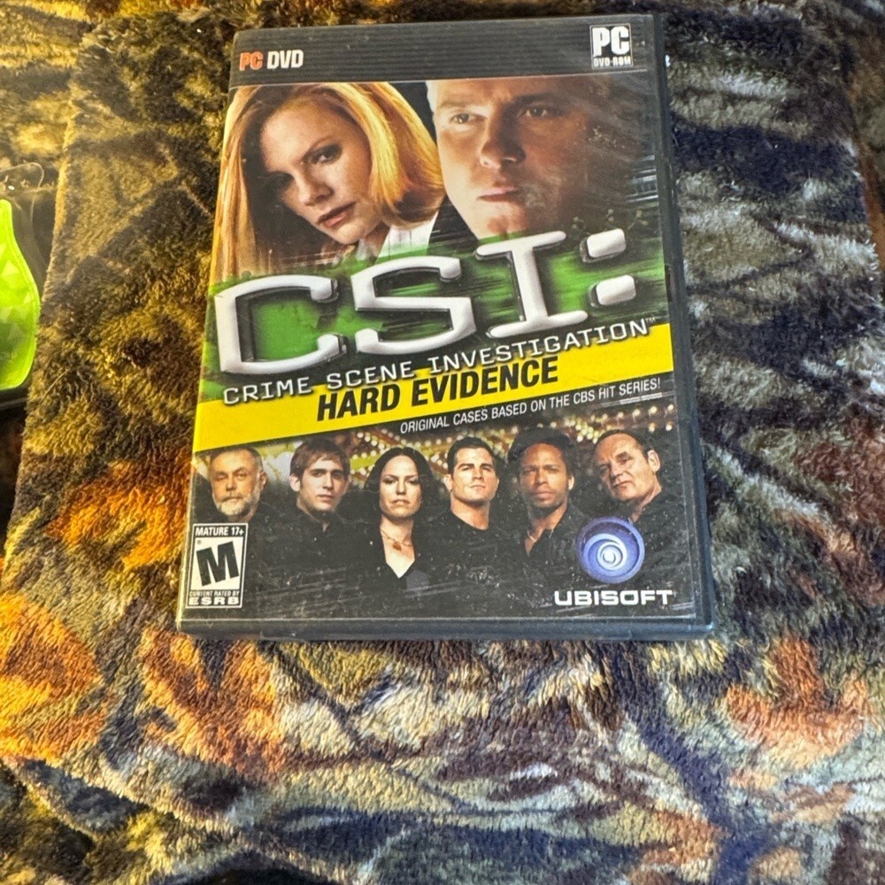 ★ CSI Crime Scene Investigation Hard Evidence PC DVD Game Ubisoft